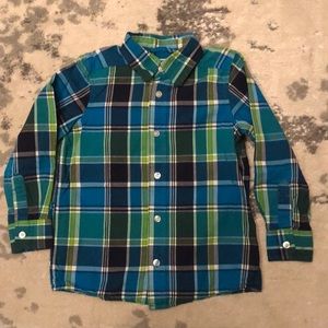 Boys Children’s Place button down shirt size xs 4